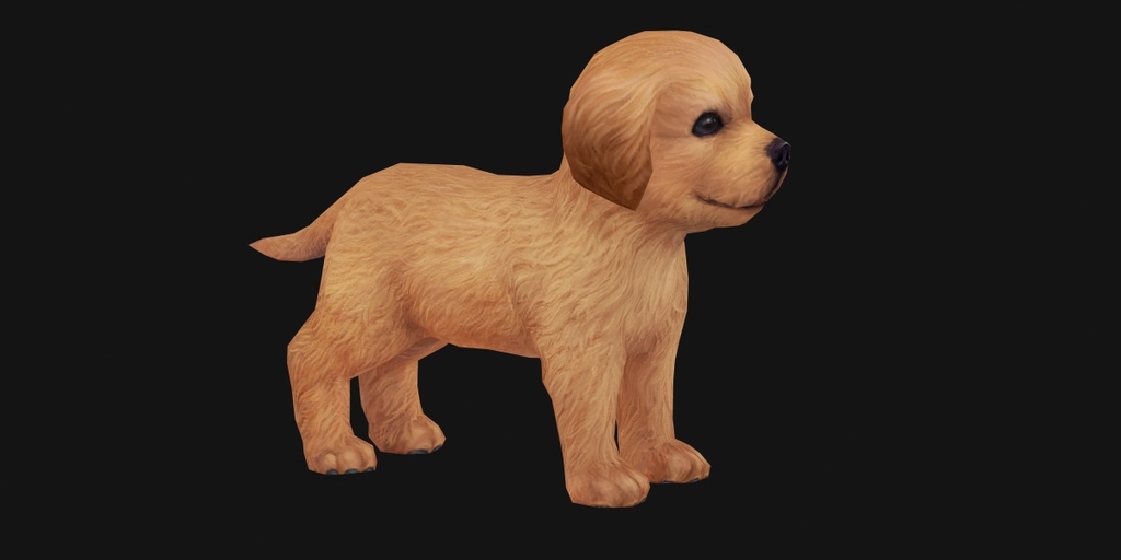 萌宠小狗5只小宠物狗熊猫狗拉布拉多犬小金毛