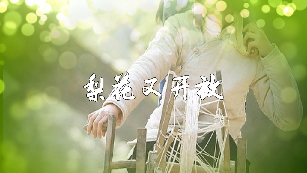 梨花又开放的简谱_梨花又开放简谱伴奏(3)