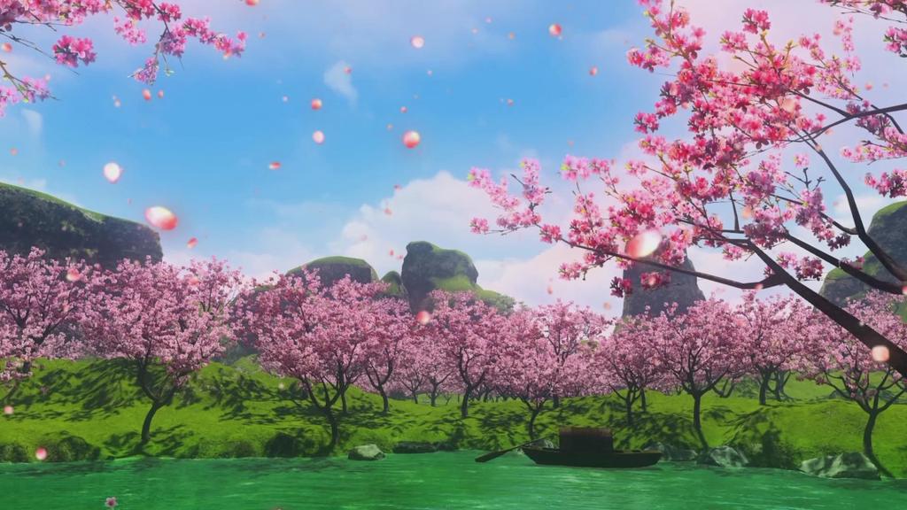 在那桃花盛开的地方完整歌曲成品