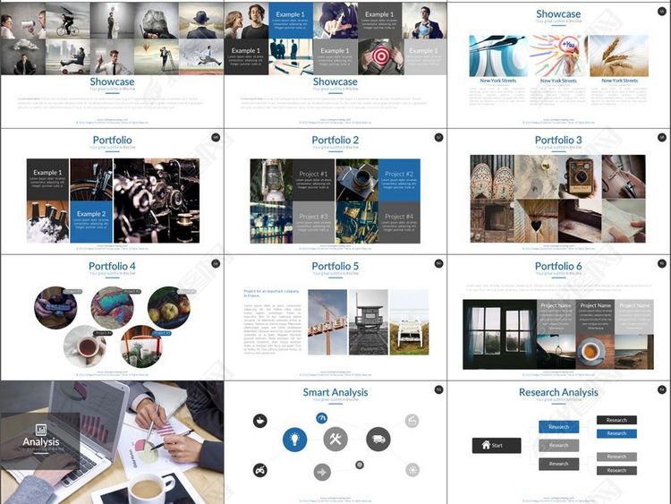 公司介绍数据分析成功案例报告PPT模板