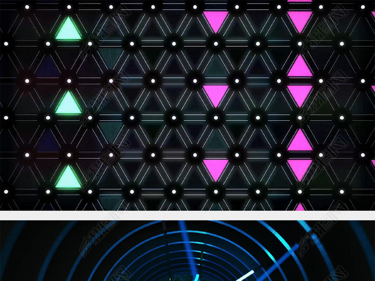 夜店动感DJ舞曲Dumb舞台背景视频