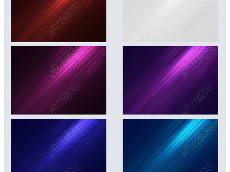 单色渐变光线背景素材