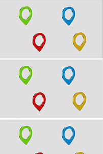 三维地图标记点坐标定位点