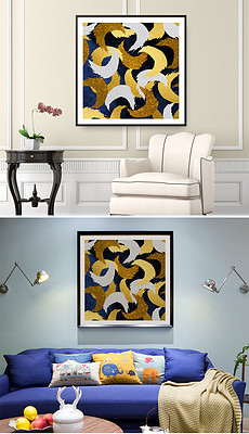 装饰画客厅简约线条 230x400a0a0