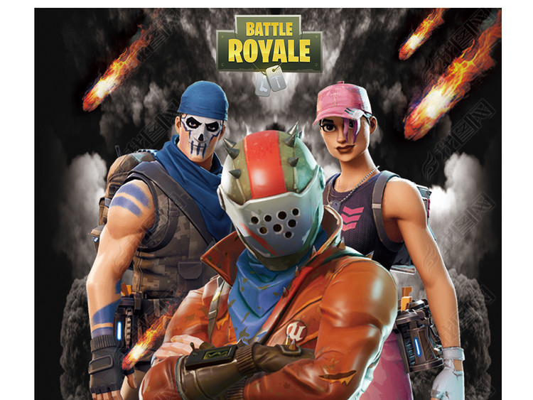 堡垒之夜游戏直播微信朋友圈主播招募海报