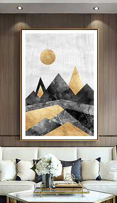 装饰画简约风格 230x400a0a0