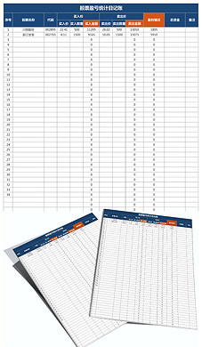 股市股票收益盈亏计算器表格