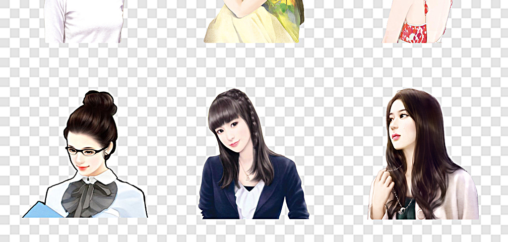 女性人物知性美女东方美女时尚女人