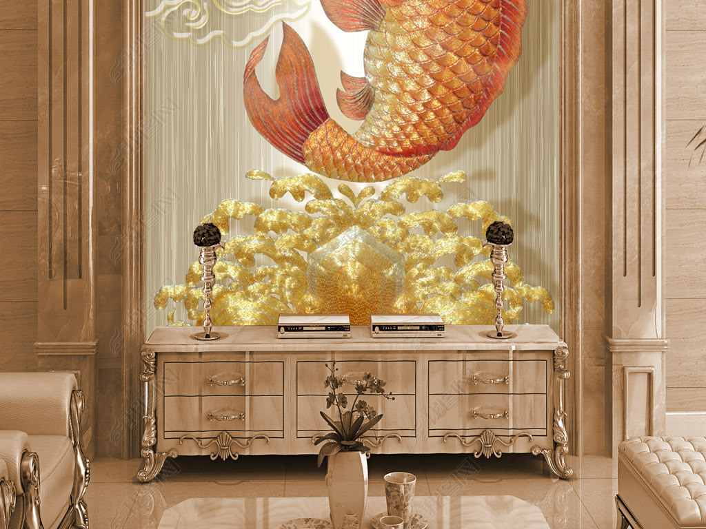 鱼跃龙门图片400张 jpg