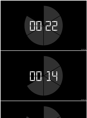 如何做时间倒计时视频 288x390a0a0