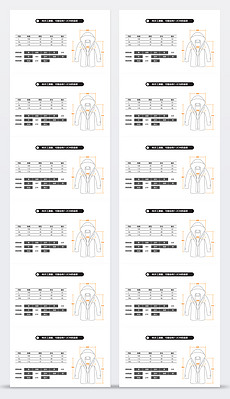 男士风衣尺码对照表_男士裤子尺码对照表(3)