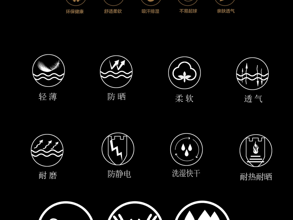 内衣功能图标_微信图标