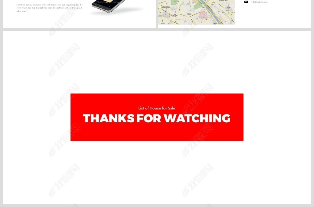 简约地产项目房地产集团公司简介PPT模板