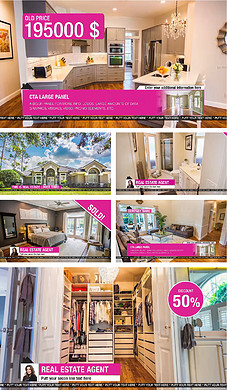 东方豪华别墅LED屏幕显示大字广告语