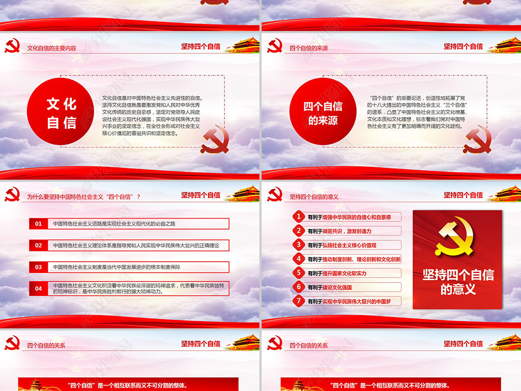 四个自信是指什么自信 jpg