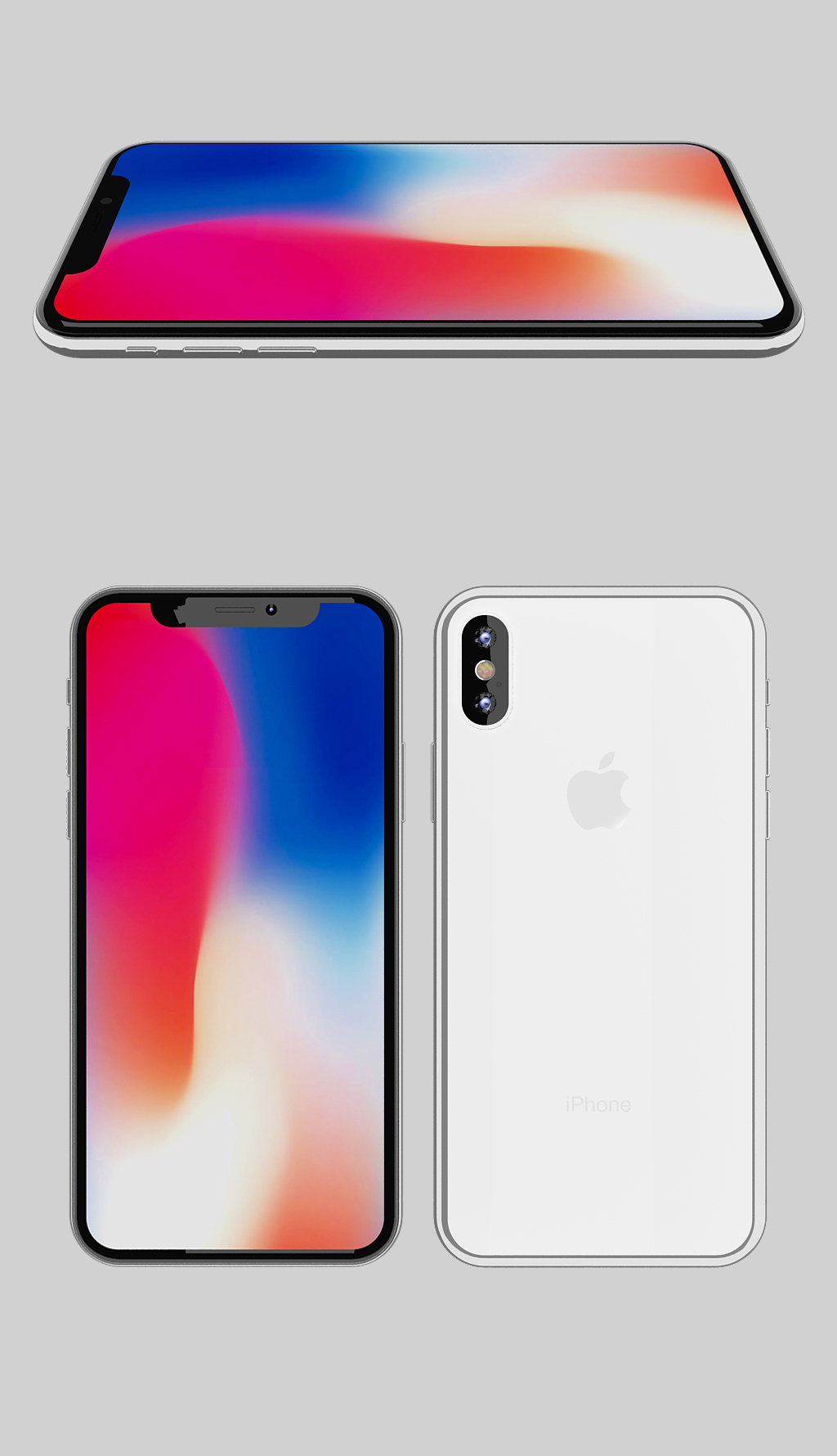 iPhoneX3D模型