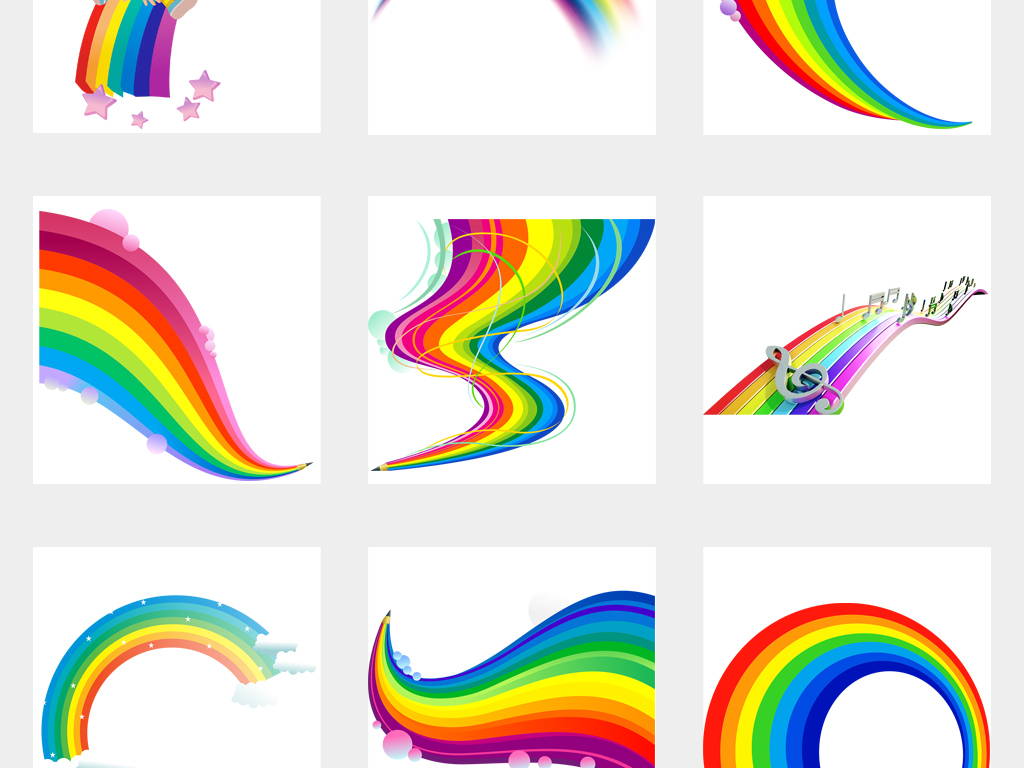 彩虹宝宝儿歌曲谱_儿歌曲谱(2)