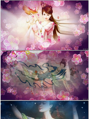 嫦娥奔月简谱_嫦娥奔月简笔画(3)