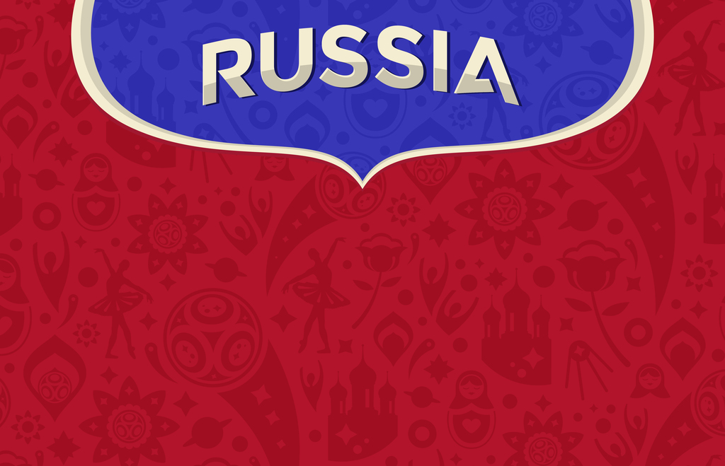 红色俄罗斯艺术文化特色背景设计AI矢量图