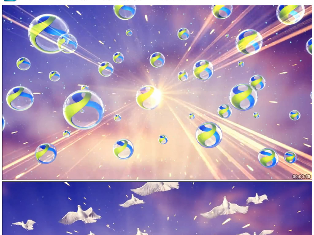 曲婉婷没有什么不同配乐视频成品珠帘粒子