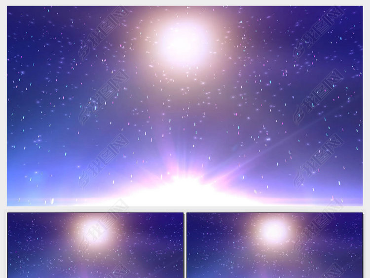 4k下雨雨滴雪花下雪光芒闪光背景视频素材