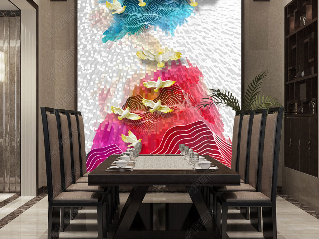 时尚大气装饰画 jpg