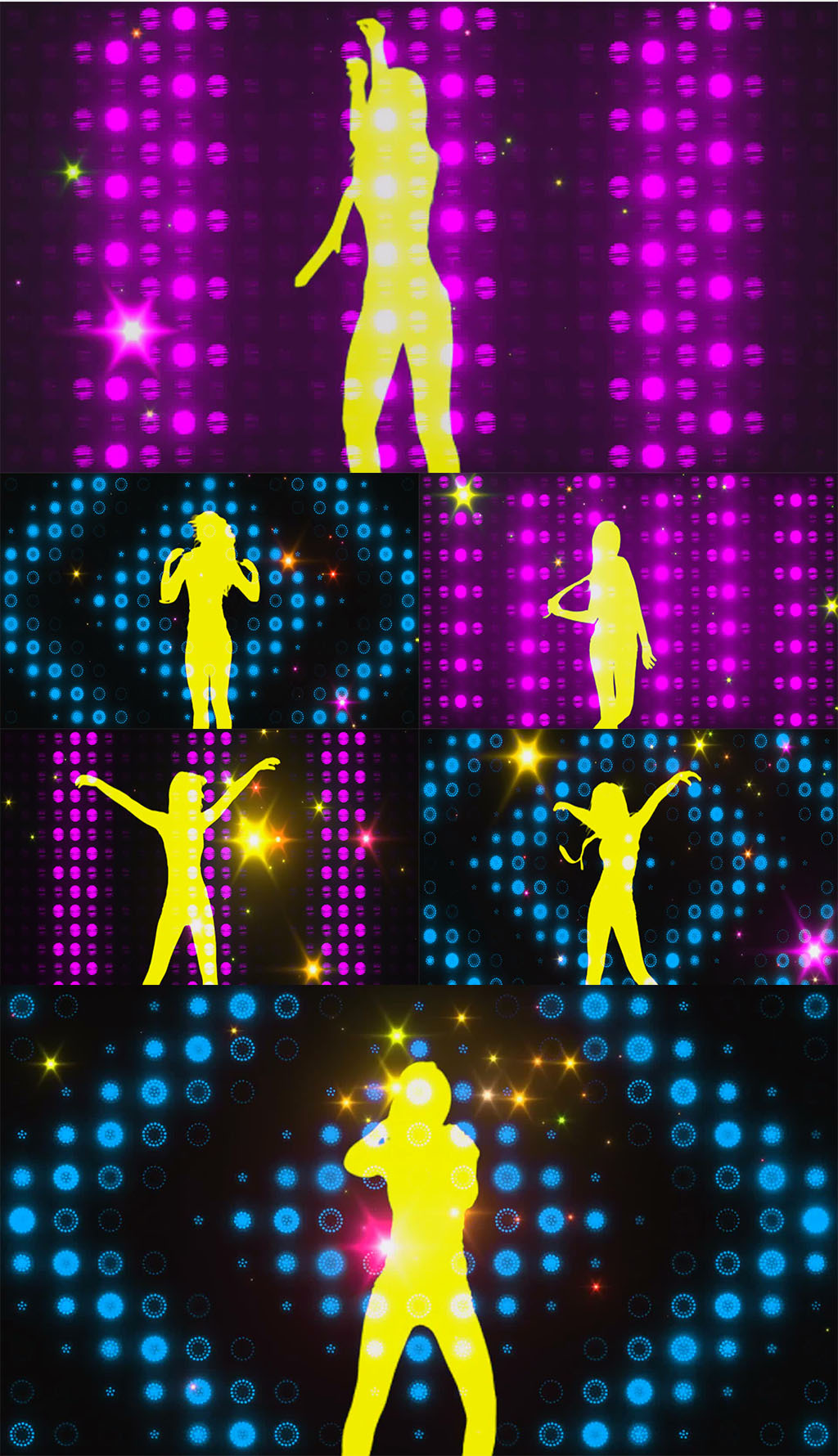 歌曲舞女泪舞台背景视频