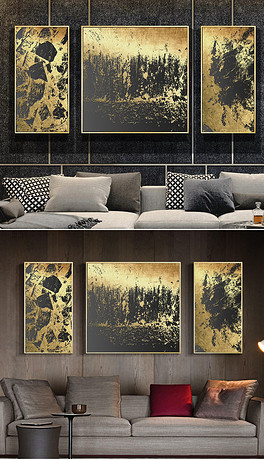 装饰画挂墙现代简约高档 264x460a0a0