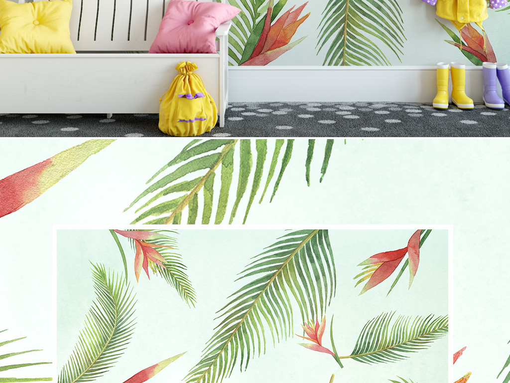 墙后一个人头一个叶子猜成语_看图猜成语