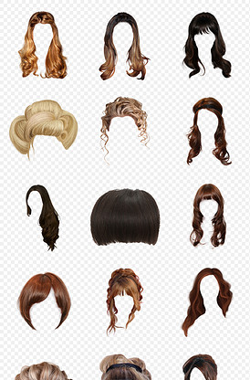 速卖通假发头发详情页模板下载