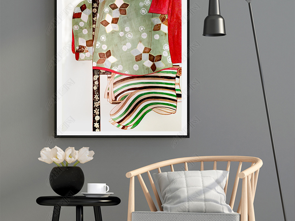 装饰画简约高级 jpg