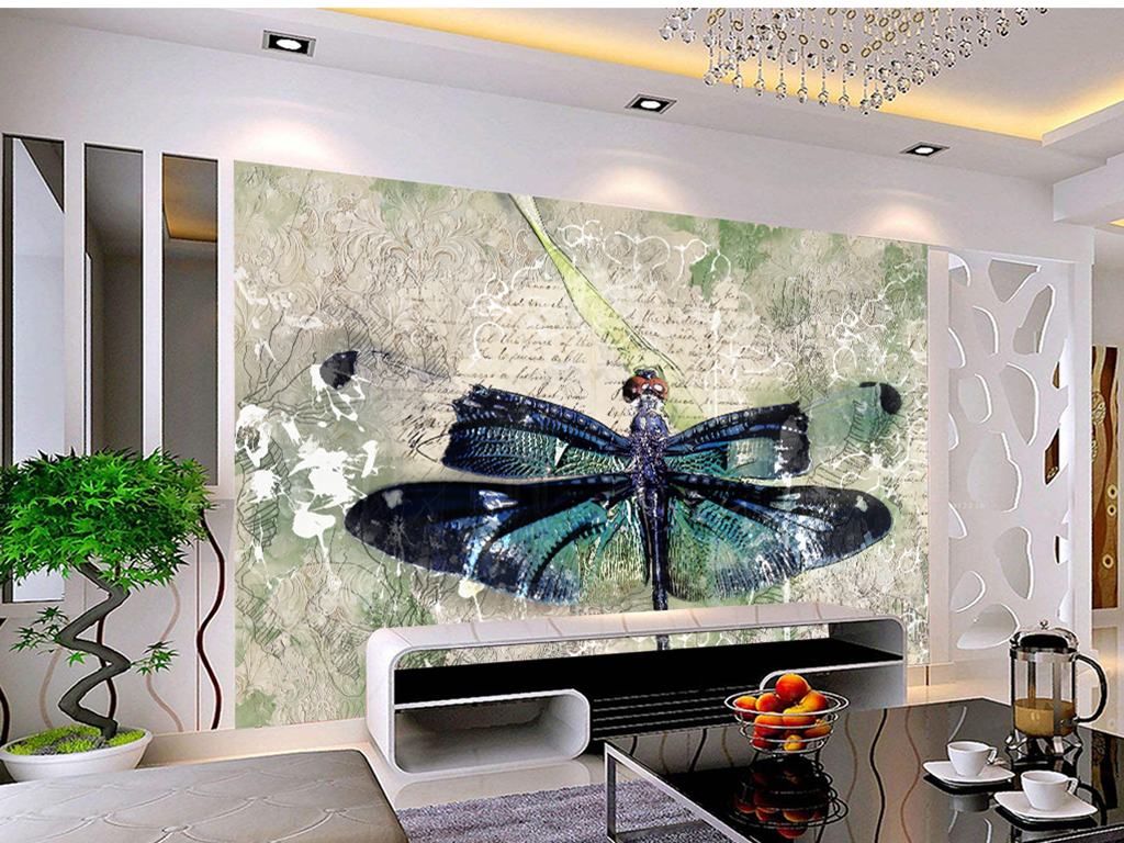 中世纪蜻蜓英文字母