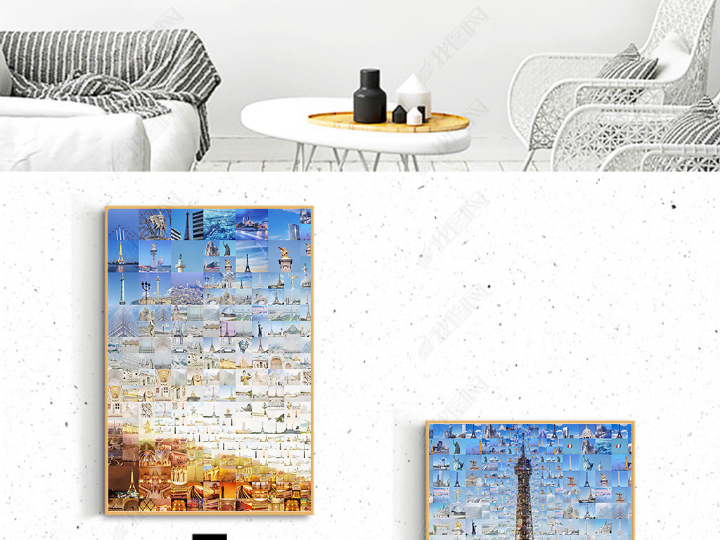 灯光画装饰画厂家 jpg