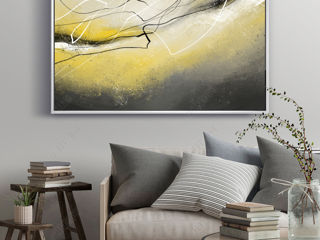 装饰画挂墙简约艺术 jpg