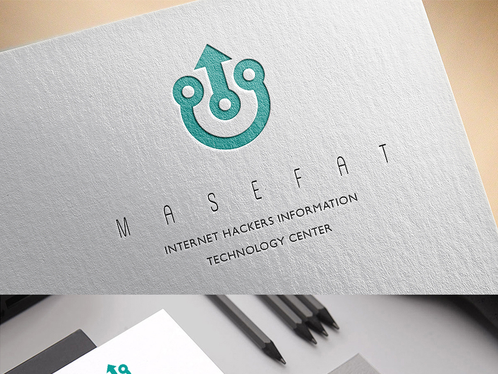 创意箭头logo时尚对称品牌标志设计