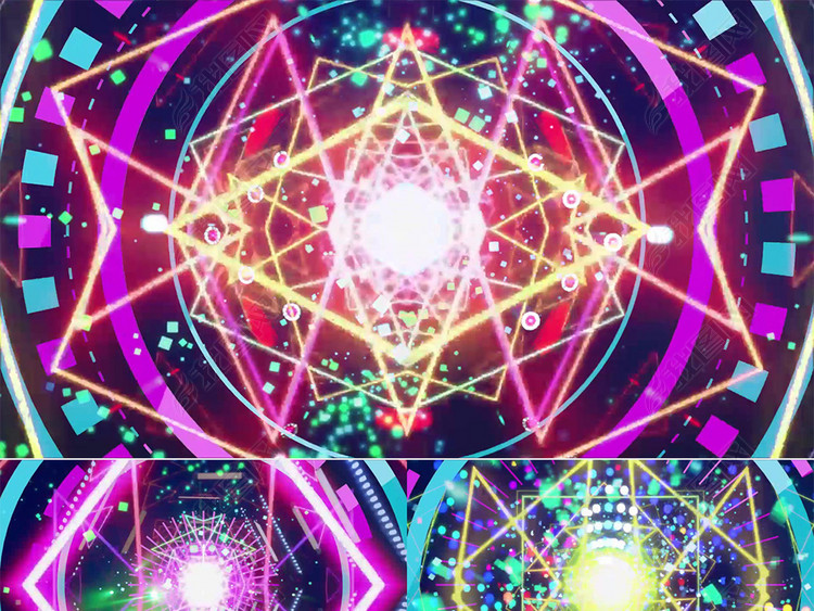 抖音神曲Dura嘟啦嘟拉舞舞台背景