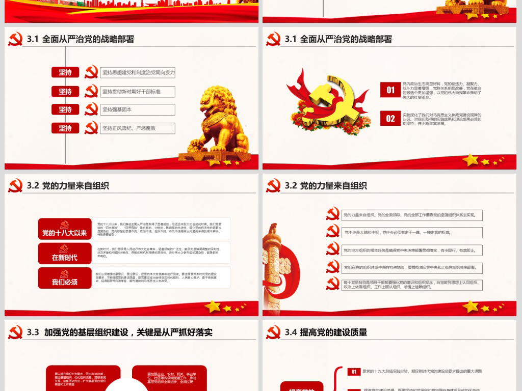 学习贯彻新时代党的组织路线PPT党课课件