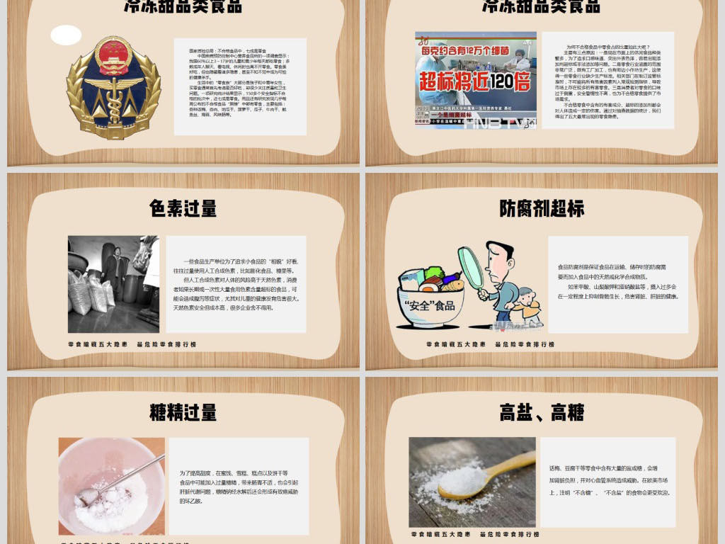 关注食品安全幼儿园食品安全周教育ppt课件