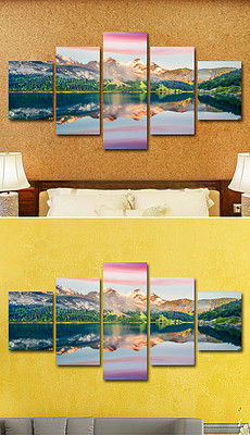 装饰画简单风景画 230x400a0a0