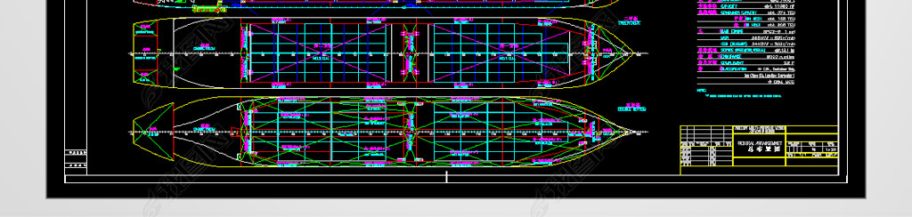 7850DWT;װ䴬CADͼֽ