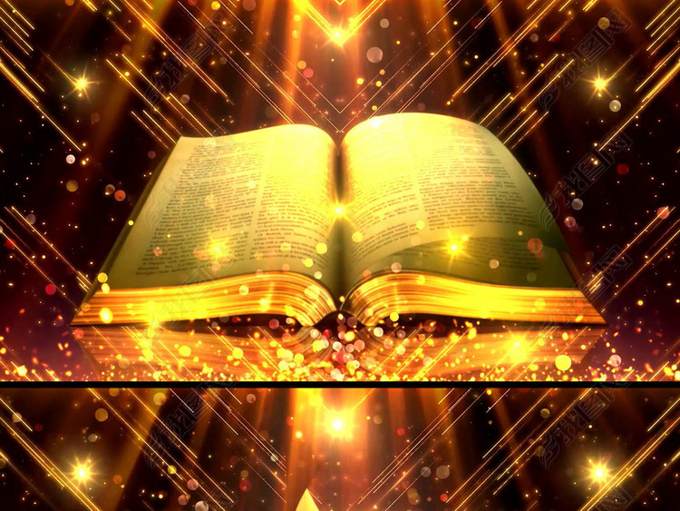 朗诵者LED动态背景视频素材