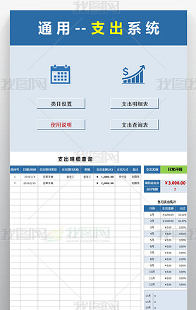 excel֧ϵͳģ忪֧ϸ