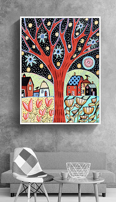 装饰画如何画 230x400a0a0