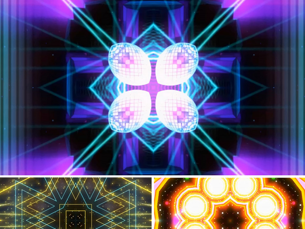 踩踩踩表演背景视频动感舞台视频舞曲背景年会