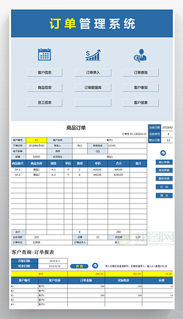 婚纱照订单表_订单表