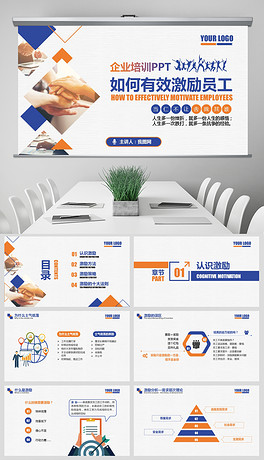 企业营销培训团队绩效管理员工激励PPT