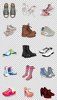 高跟鞋怎么画素材 230x400a0a0