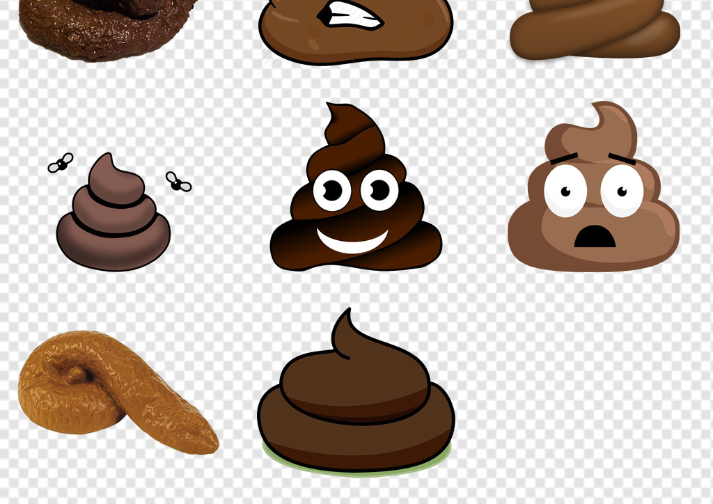 屎和大便&lt;/strong&gt;图片png免抠素材