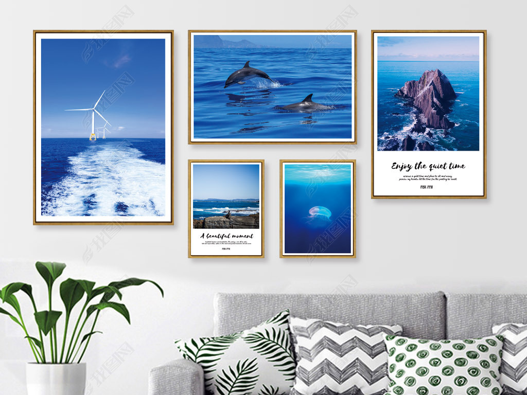 装饰画安装图解 jpg