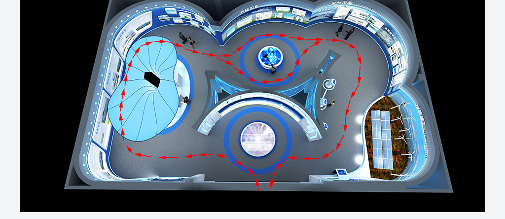 新能源科技展厅3D模型